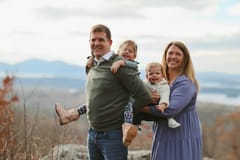 Dan and his family
